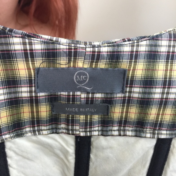 McQ Alexander McQueen Plaid Circle Midi Dress - Picture 4 of 8